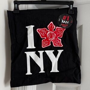 Stranger Things Black Tote Bag